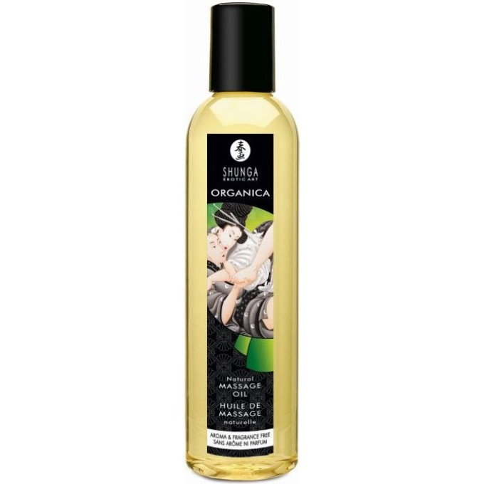 Масло массажное для тела без аромата SHUNGA ORGANICA - NATURAL (НАТУРАЛЬНОЕ - ОРГАНИКА) 1122 SG