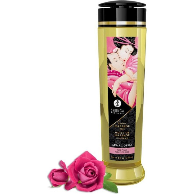 Масло массажное для тела SHUNGA APHRODISIA - ROSES (АФРОДИЗИЯ - РОЗЫ) 1200 SG